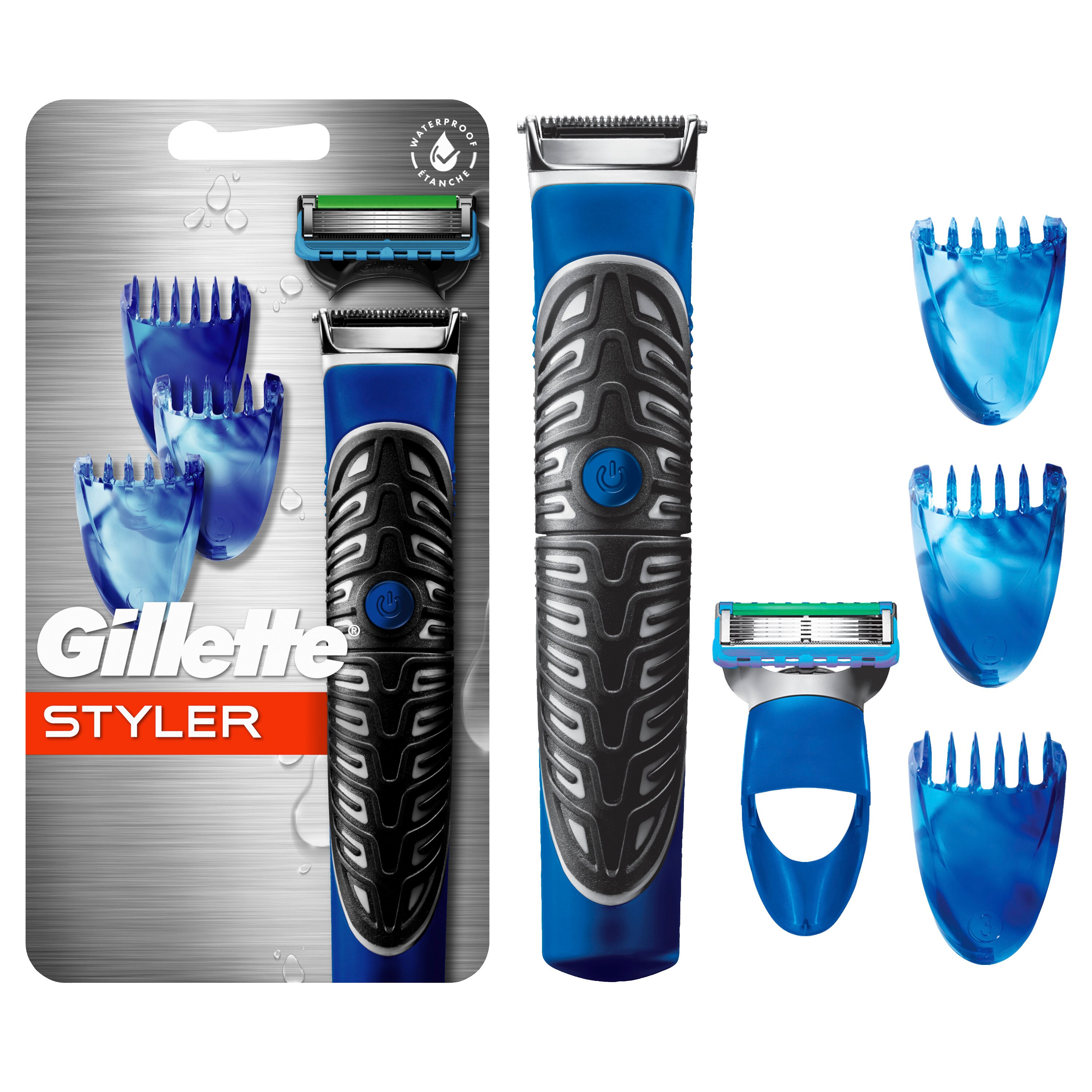 All Purpose Gillette Styler: Beard Trimmer, Men's Razor & Edger - Fusion Razors for Men / Styler