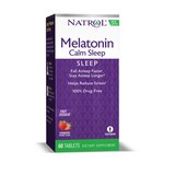 Natrol Advanced Meltonin Calm Sleep Fast Dissolve Tablets, Strawberry, thumbnail image 1 of 1