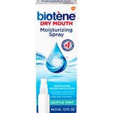 Biotene Gentle Mint Moisturizing Mouth Spray, Sugar-Free, for Dry Mouth and Fresh Breath, 1.5 ounce, thumbnail image 1 of 1