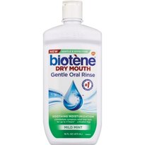 Biotene Gentle Oral Rinse Mouthwash for Dry Mouth, Alcohol-Free, Mild Mint