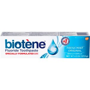 Biotene Fresh Mint Original Fluoride Toothpaste, 4.3 OZ