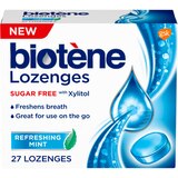 Biotene Dry Mouth Lozenges for Fresh Breath, Refreshing Mint, 27 count, thumbnail image 1 of 1