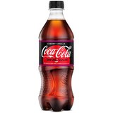 Cherry Vanilla Coke Zero Sugar, Cherry Vanilla Flavored Coca-Cola Diet Soda Pop Soft Drink, 20 fl oz, thumbnail image 1 of 1