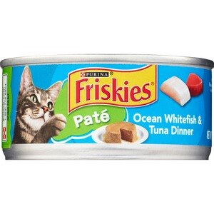 Purina Friskies Classic Pate, Ocean Whitefish & Tuna Dinner