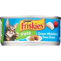 Purina Friskies Classic Pate, Ocean Whitefish & Tuna Dinner