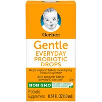 Gerber Gentle Everyday Probiotic Supplement Drops, 0.34 OZ