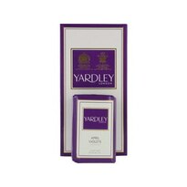 Yardley by Yardley April Violets Luxury Soaps 3.5 OZ, 3CT