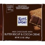 Ritter Sport Milk Chocolate With Butter Biscuit, thumbnail image 1 of 1