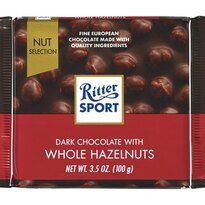 Ritter Sport Dark Chocolate with Whole Hazelnuts