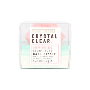 We Live Like This: Crystal Clear Bath Fizzer (Peony or Lavender Rose)