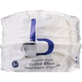 Just The Basics Coffee Filters Basket Style 12-Cups White, thumbnail image 1 of 1