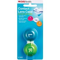 CVS Health Deluxe Contact Lens Case