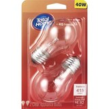 Total Home Clear Bulbs, Appliance, 40 Watts, thumbnail image 1 of 2