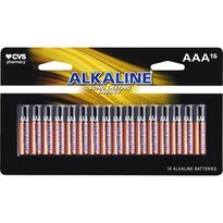 CVS Alkaline Batteries AAA 16-Pack