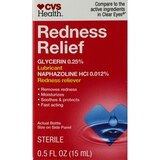 CVS Health Redness Relief Eye Drops, 0.5 OZ, thumbnail image 1 of 5