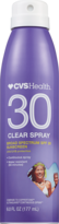 CVS Health Clear Broad Spectrum Sunscreen Spray