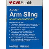 CVS Health Arm Sling Adult with Adjustable Fastener, thumbnail image 3 of 4