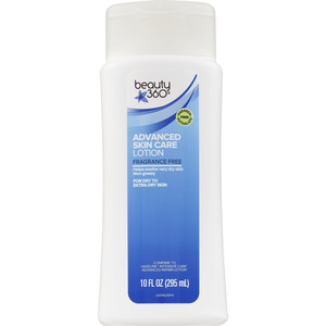 Beauty 360 Intense Repairing Lotion Fragrance Free, 3 OZ