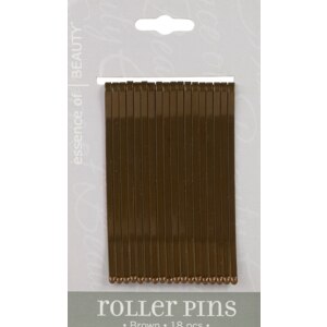 Essence Of Beauty Roller Pins Brown, 18CT