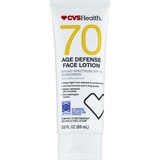 CVS Health Age Defense Broad Spectrum Sunscreen Face Lotion SPF 70, 3 OZ, thumbnail image 1 of 3