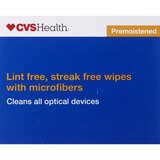 CVS Health Premoistened Lens Wipes, 80CT, thumbnail image 4 of 4