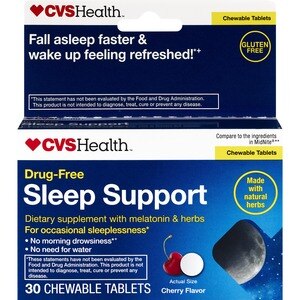 CVS Health Natural Sleep Aid Chewable Tablets