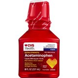 CVS Health Extra Strength Pain Relief Adult Liquid Rapid Burst, Cherry, 8 OZ, thumbnail image 1 of 4