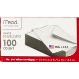 Caliber Plain White Envelopes 6 Inch, thumbnail image 1 of 1