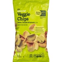 Gold Emblem Abound Veggie Chips - Potato, Tomato & Spinach, 7 OZ