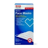CVS Face Masks Adult Medical Grade Level 2 Single-Use White, thumbnail image 1 of 1