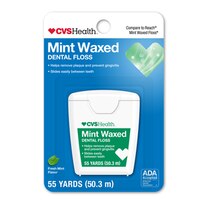 CVS Health Mint Waxed Dental Floss