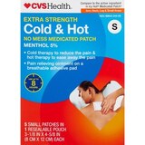 CVS Health Extra Strength Cold & Hot Medicated Patches 5CT, Small, thumbnail image 1 of 1