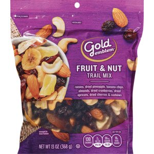 Gold Emblem Fruit & Nut Trail Mix, 13 OZ