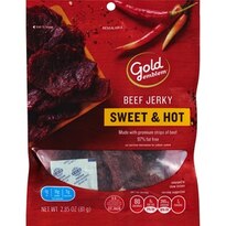 Gold Emblem Sweet Hot Beef Jerky, 2.85 OZ