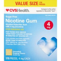 CVS Health Nicotine Polacrilex Gum 4mg