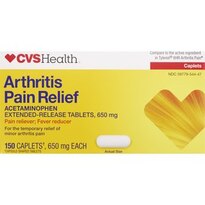 CVS Health Arthritis Pain Relief Acetaminophen Caplets, 150 CT