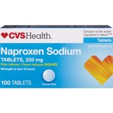 CVS Health Naproxen Sodium Tablets 220 mg, 200 CT, thumbnail image 1 of 2