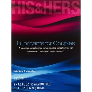 CVS Health His & Hers Lubricants for Couples, 3.6 OZ