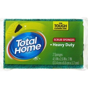 Total Home Heavy Duty Scrub Sponges