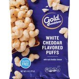 Gold Emblem White Cheddar Flavored Puffs, 4 OZ, thumbnail image 1 of 1