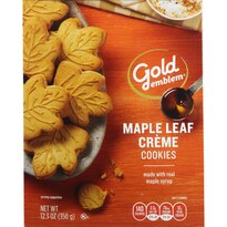 Gold Emblem  Maple Leaf Creme Cookies