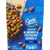 Gold Emblem Roasted Almonds & Pistachio Kernels, 8 OZ