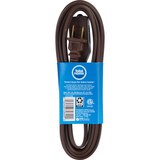 Total Home Extension Cord Indoor 15 Foot/3 Outlets Brown, thumbnail image 2 of 2