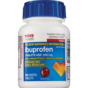 CVS Health Ibuprofen Coated Tablets 200 mg, 200 CT