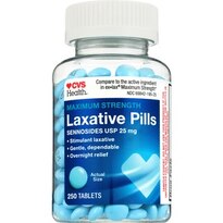 CVS Health Maximum Strength Laxative Pills Sennosides USP 25 mg