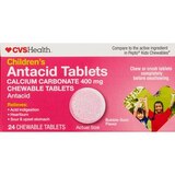 CVS Health Children's Chewable Antacid Tablets Bubble Gum Glavor, thumbnail image 1 of 5