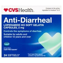 CVS Health Anti-Diarrheal Softgels, 24CT