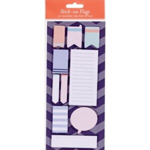 Carolina Pad Stick-on Flags in Assorted Shapes