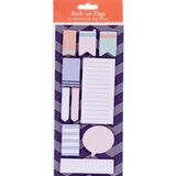 Carolina Pad Stick-on Flags in Assorted Shapes, thumbnail image 1 of 1