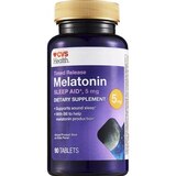 CVS Health Melatonin Timed Release Tablets 5 mg, 90 CT, thumbnail image 1 of 4